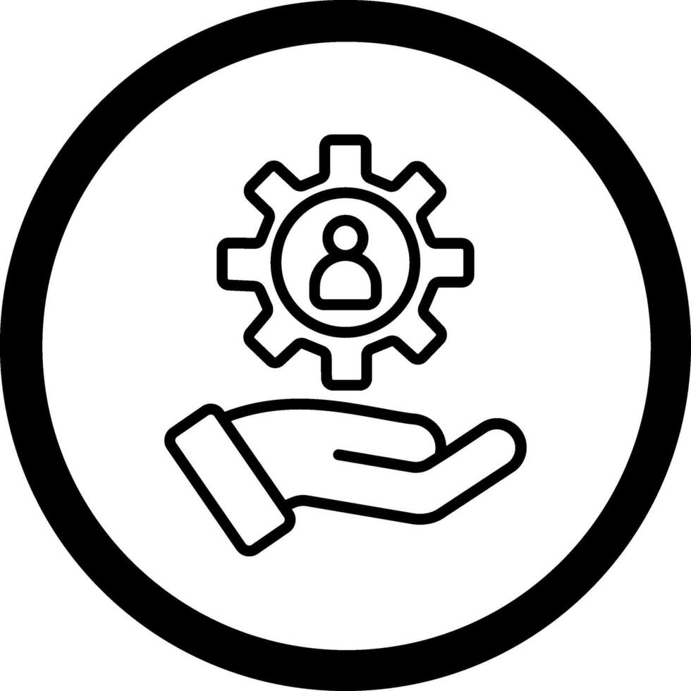 Resources Minimal Design Style Badge vector