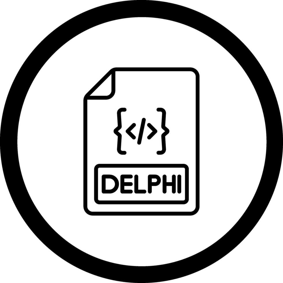 Delphi Three Dimensional Interface Shape vector