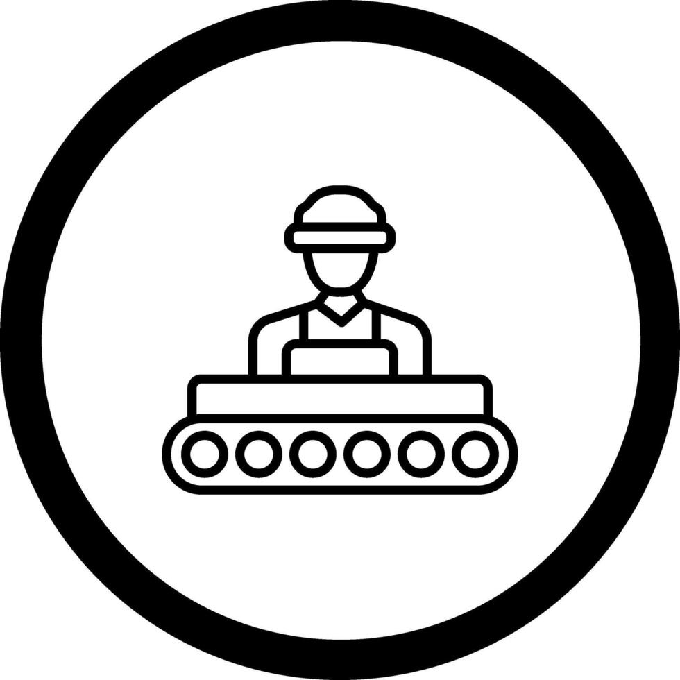 Men Assembler Wireframe Mobile App Design vector