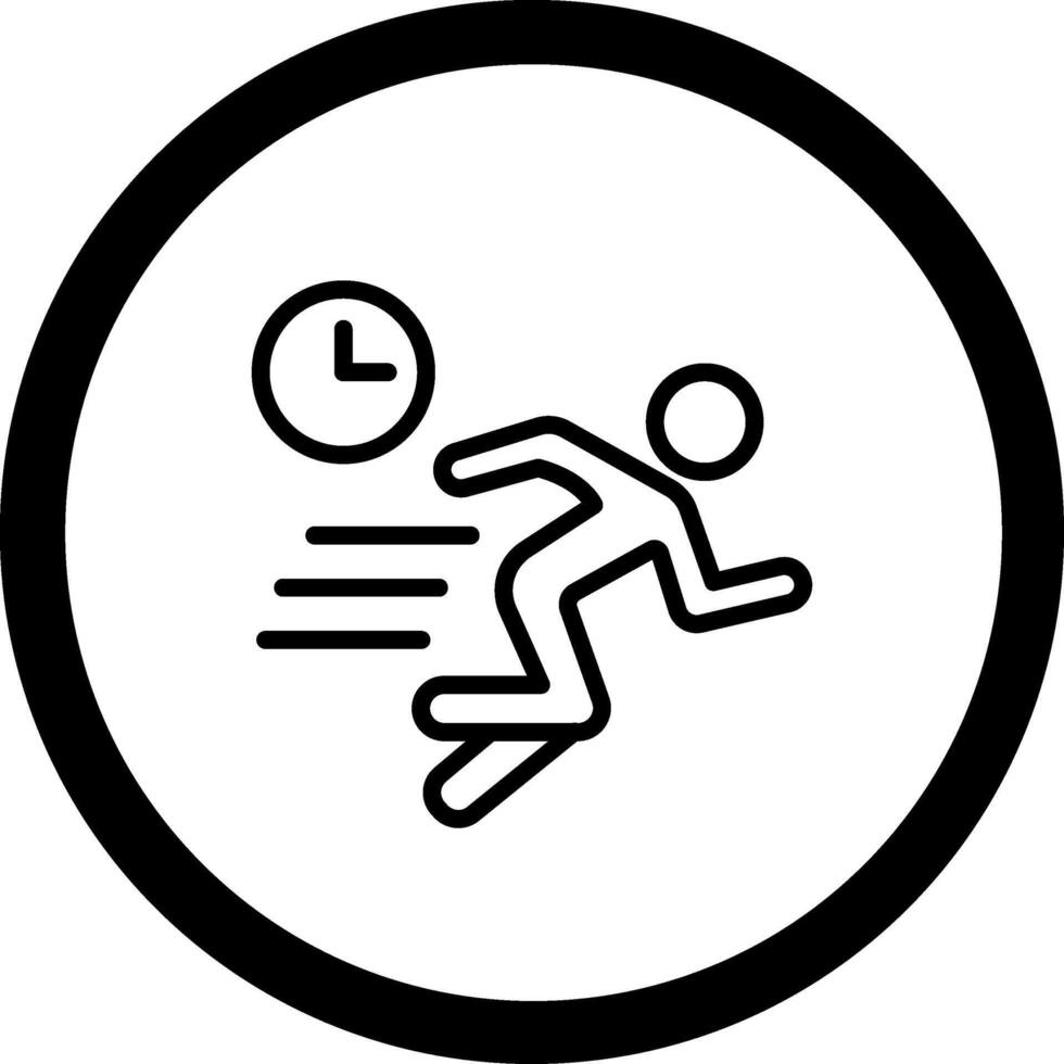 Sprint Futuristic User Interface Mark vector