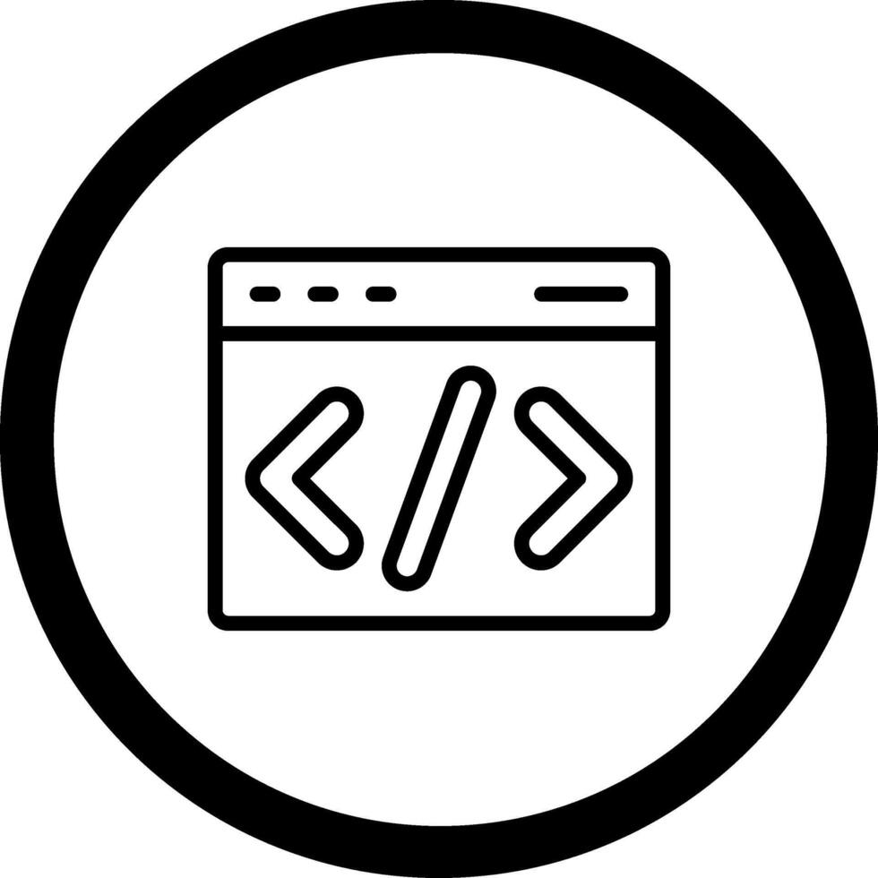 codificación moderno forma estilo gráfico vector