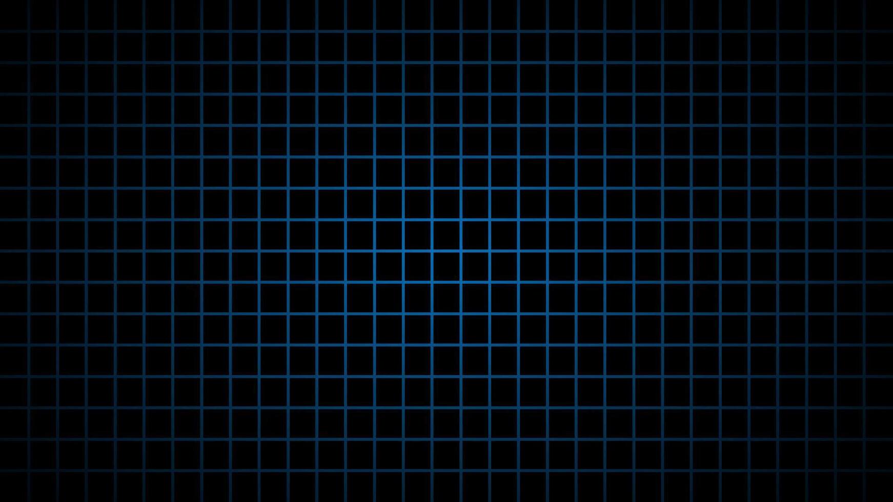 Abstract glowing blue grid on dark background, perfect for technology, digital and sci fi design projects vector