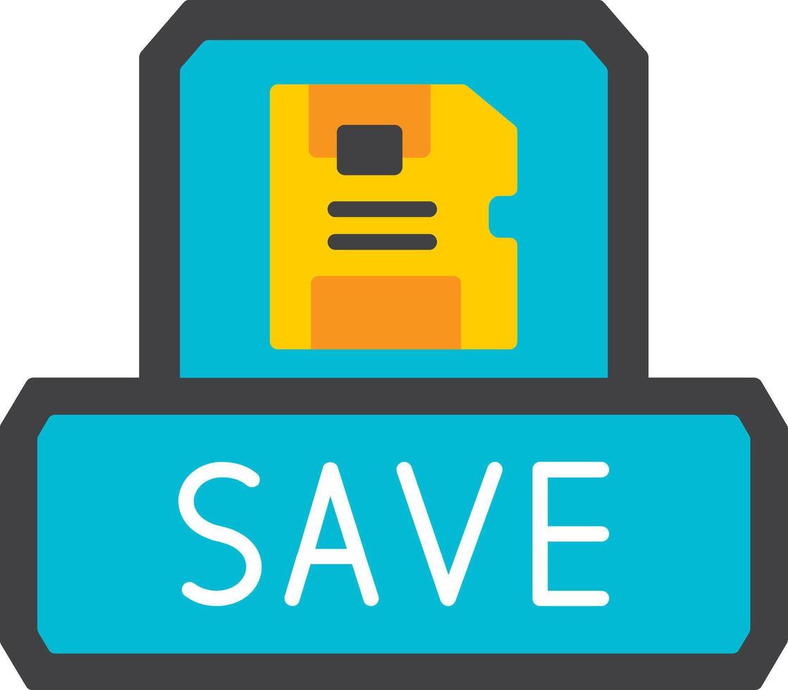 Save File Action vector