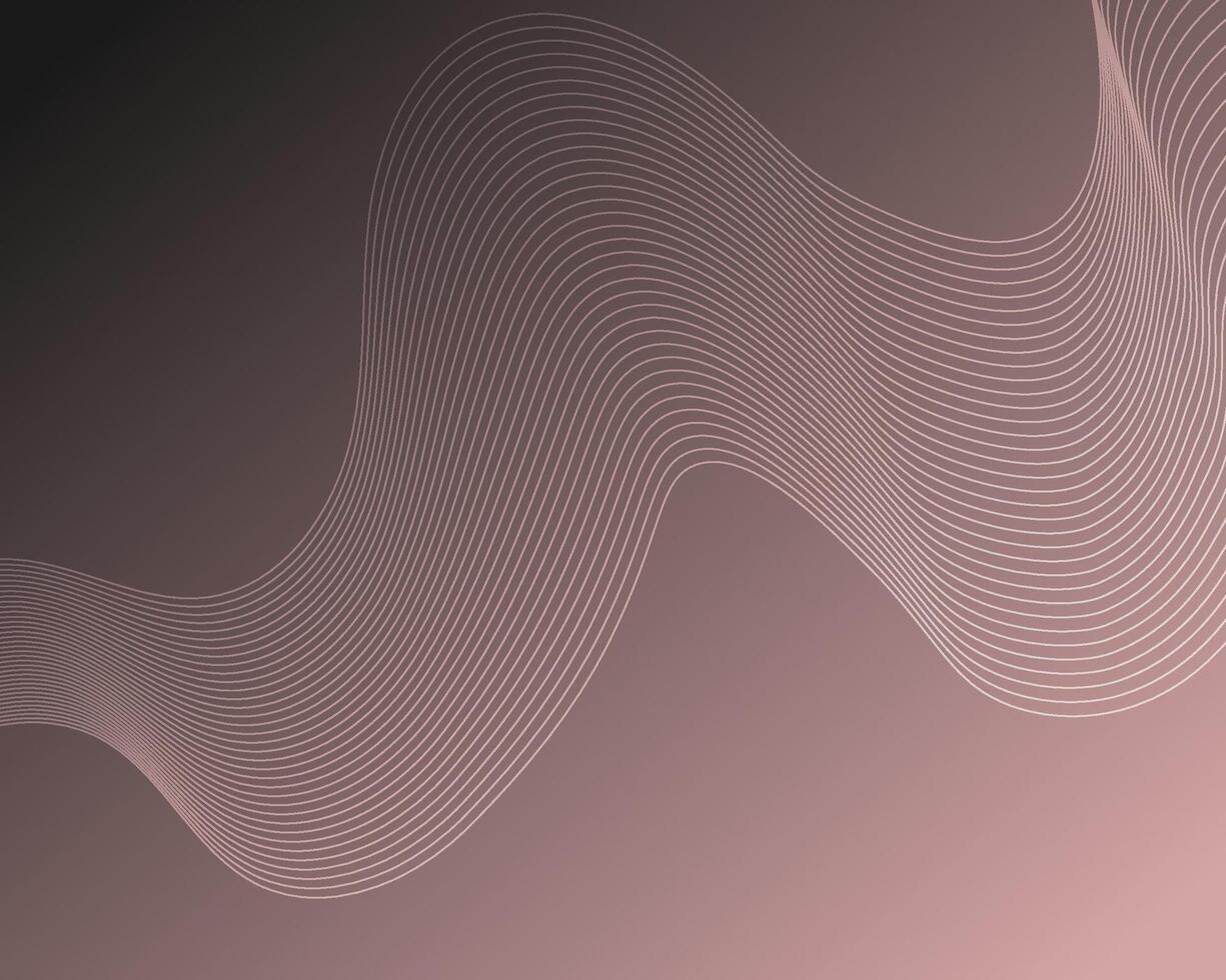 Elegant abstract wavy thin line pattern or texture vector