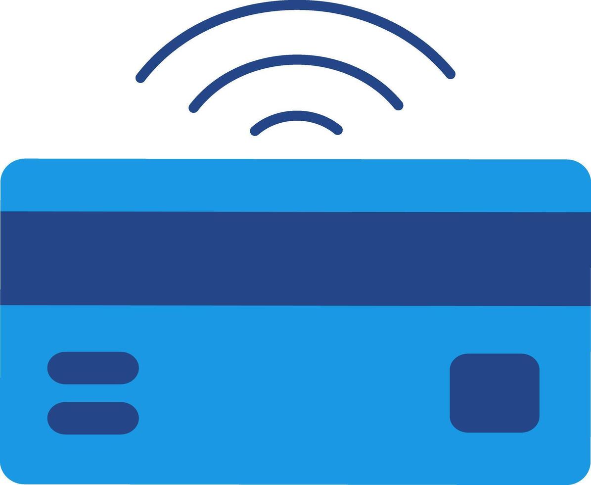 The payment signal icon used by customers communicates the ease and speed of digital world transactions. vector