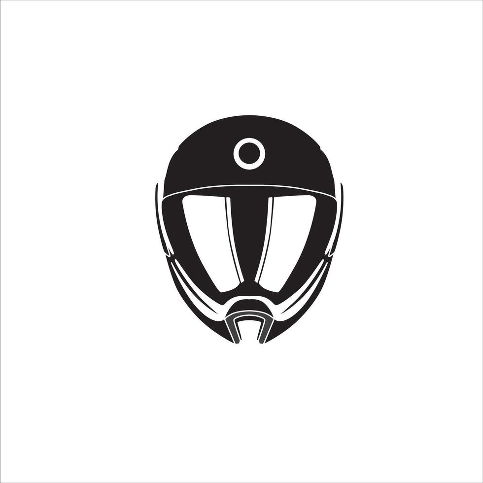 Cool robot helmet to use vector