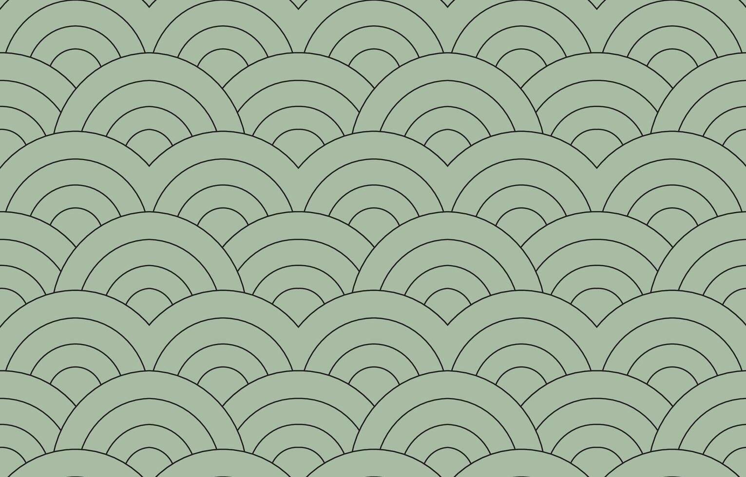 Abstract seamless pattern with waves, ideal for wallpaper, fabric, or geometric decor illustration with a retro line design like the sea texture vector