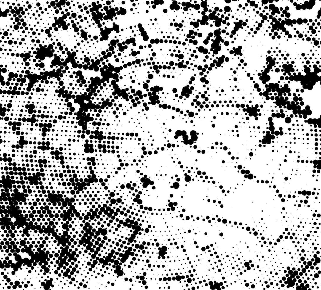 Abstract black and white circular dot halftone texture, A seamless black and white geometric halftone pattern design for texture and wallpaper decoration vector