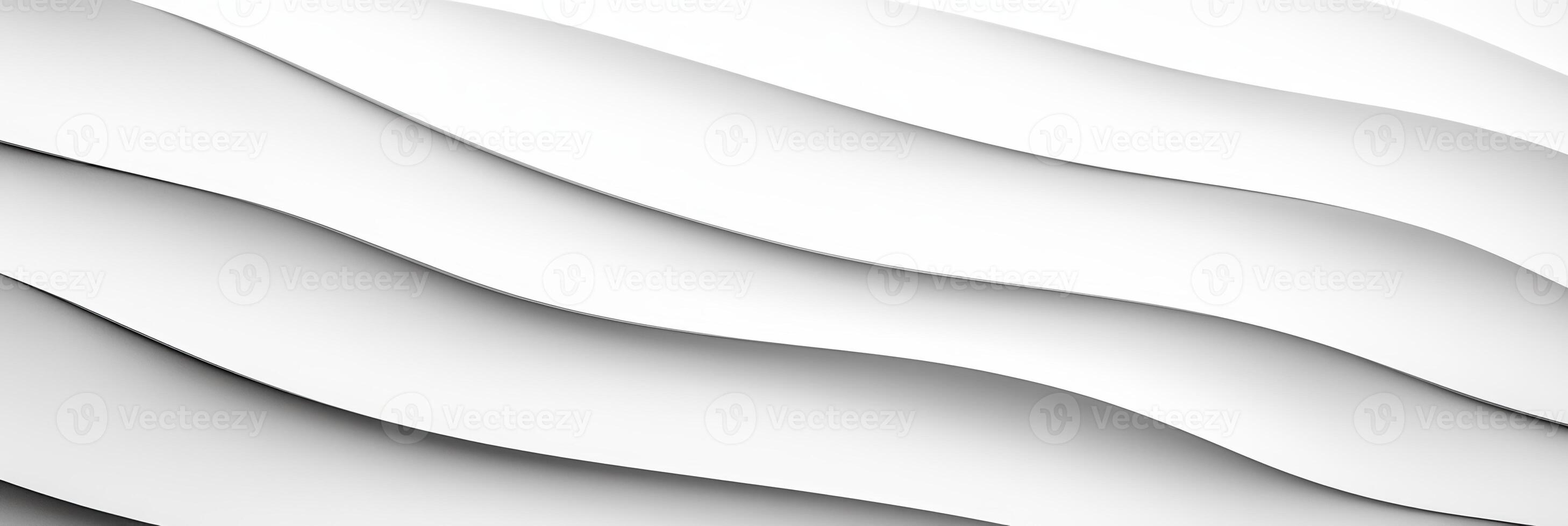 Soft white waves create a serene texture on a wall photo