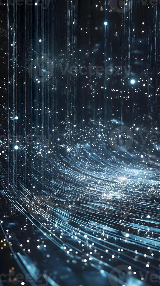 Stunning Abstract Art of Light and Motion from a Data-Driven Universe photo