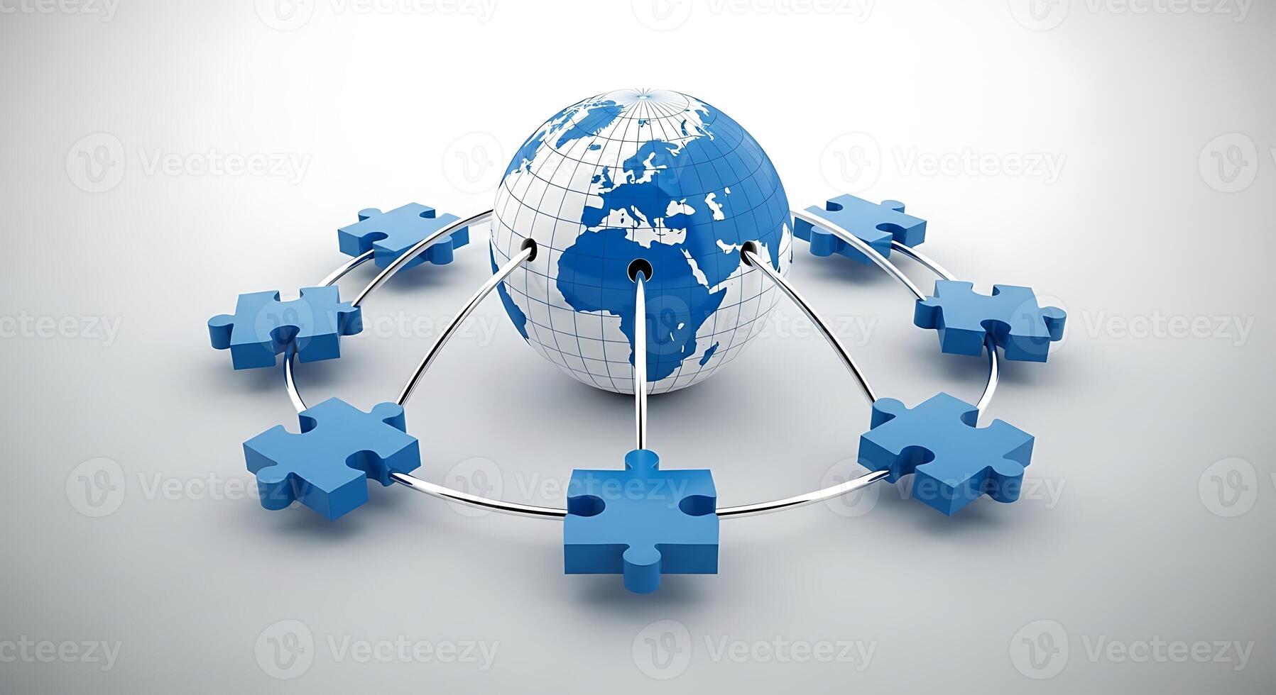 Global Network Connection Concept of World Wide Web Communication and Technology photo