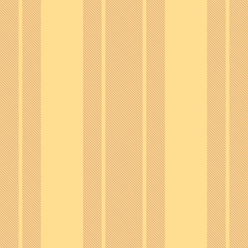 Elegant vertical striped pattern in warm beige tones. Classic, timeless design ideal for backgrounds, textiles, and graphic design projects needing subtle texture. vector