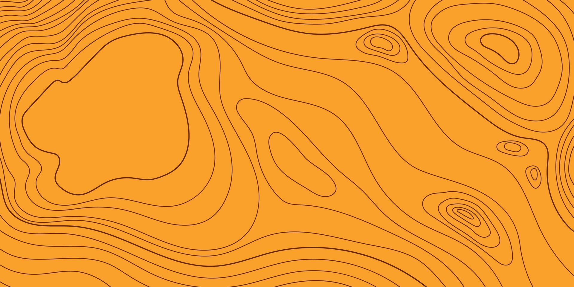 Geographic Topography Background. Abstract Wavy Map Lines, Mountain Terrain Outline, and Relief Grid Pattern vector