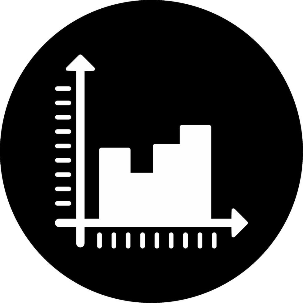 Standard Data Graph Glyph Circle Inverted vector