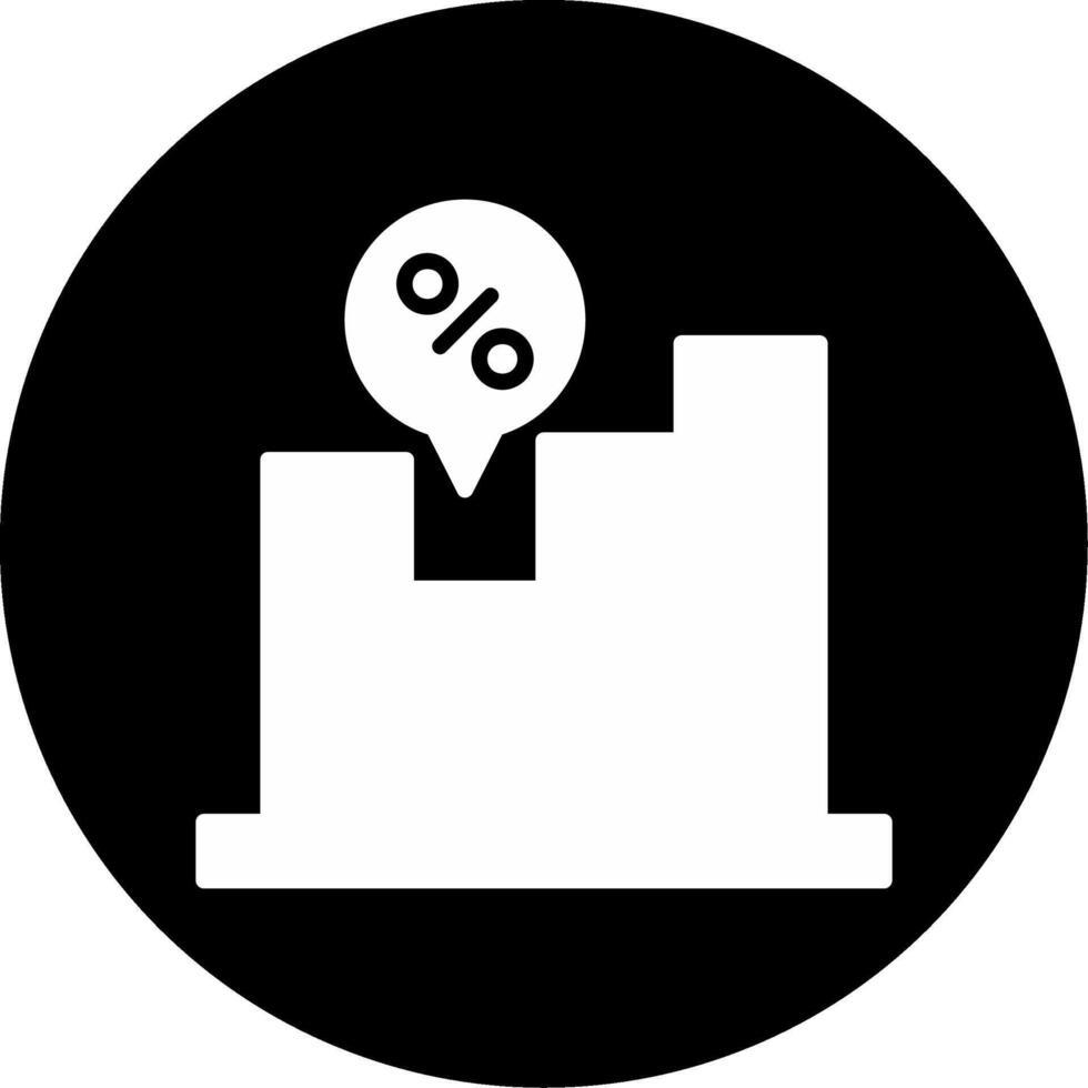 Analytical Data Graph Glyph Circle Inverted vector