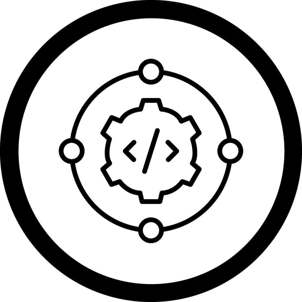 Api Modern Technology Based Object vector