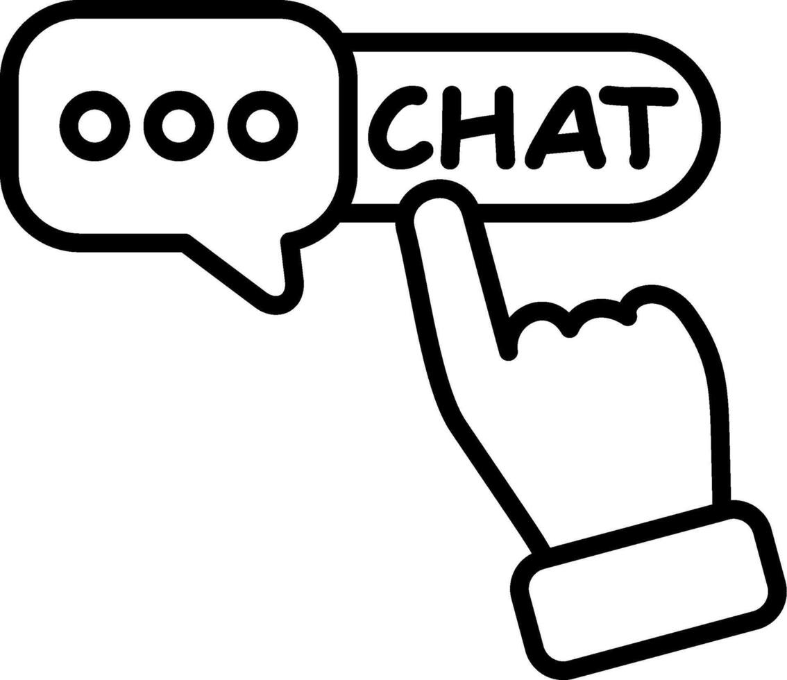Chat Linear Talk Message Discuss vector