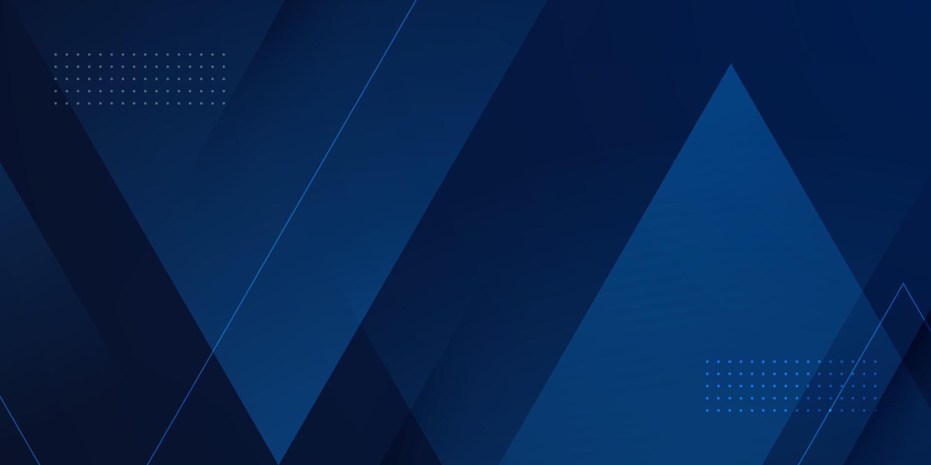Abstract dark blue triangle overlap pattern background. Simple background concept design. vector
