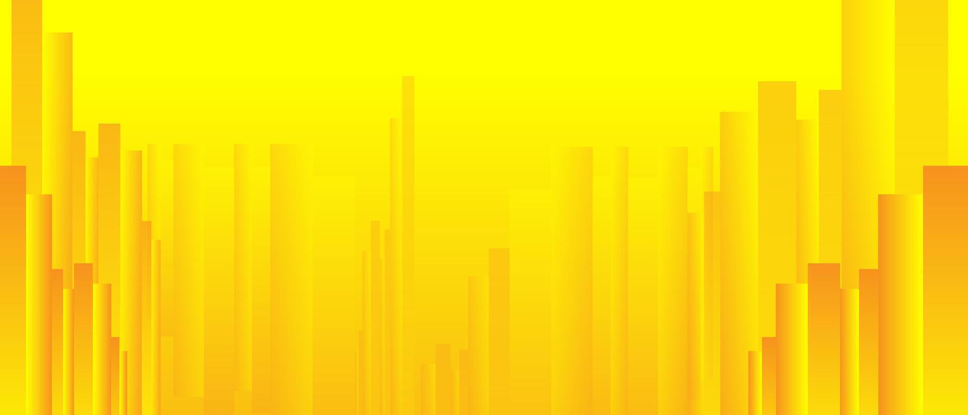 Abstract yellow background with dynamic lines. illustration for your design. vector