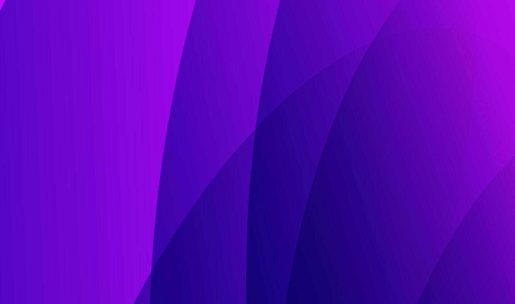 purple gradient waves background for presentation slide design vector