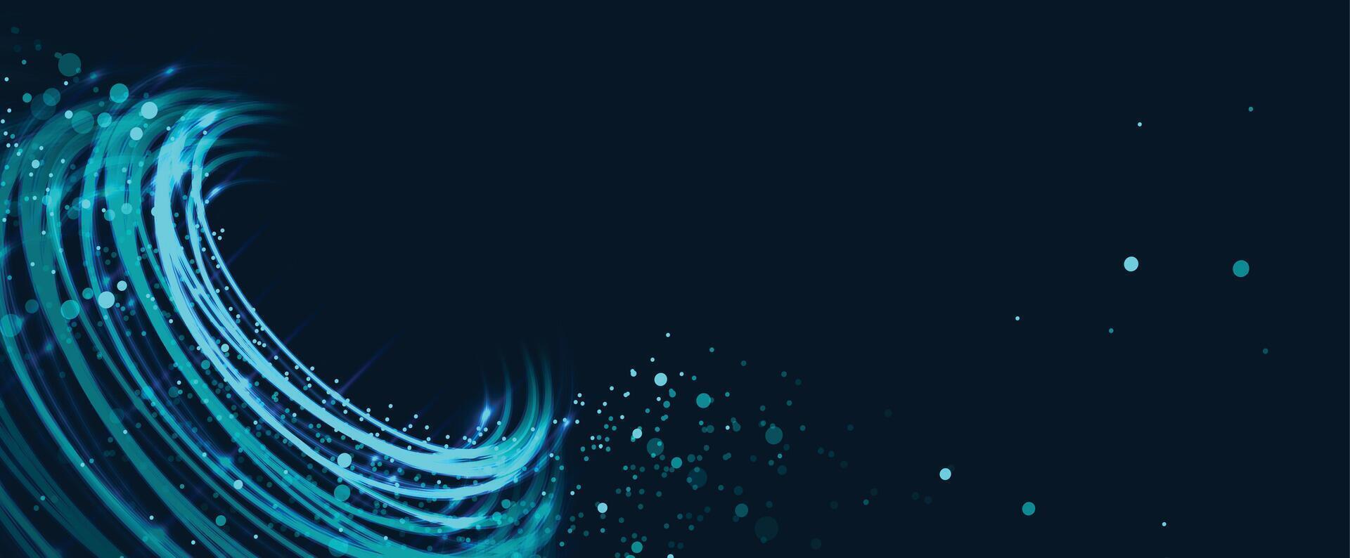 Futuristic data stream flowing through a holographic matrix of interconnected nodes vector