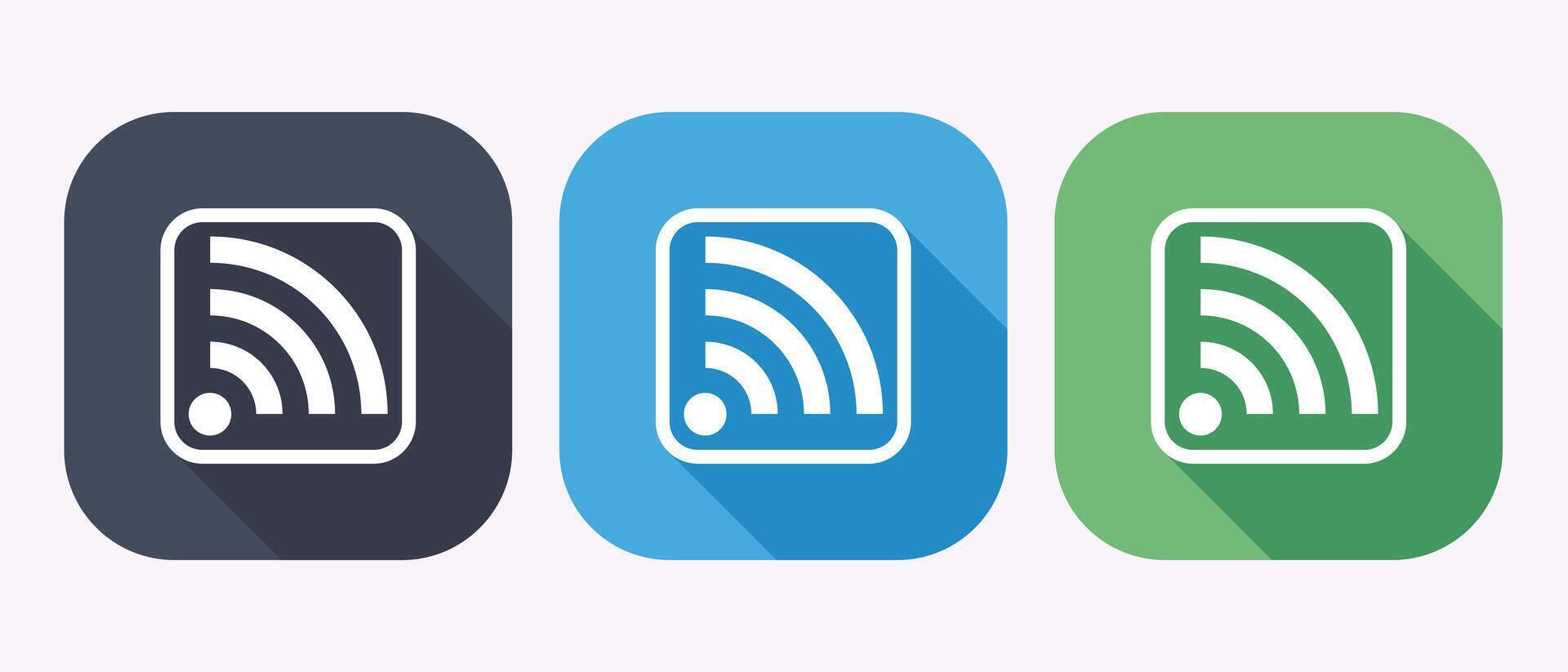 WiFi signal strength icons set for wireless internet connectivity and technology solutions vector