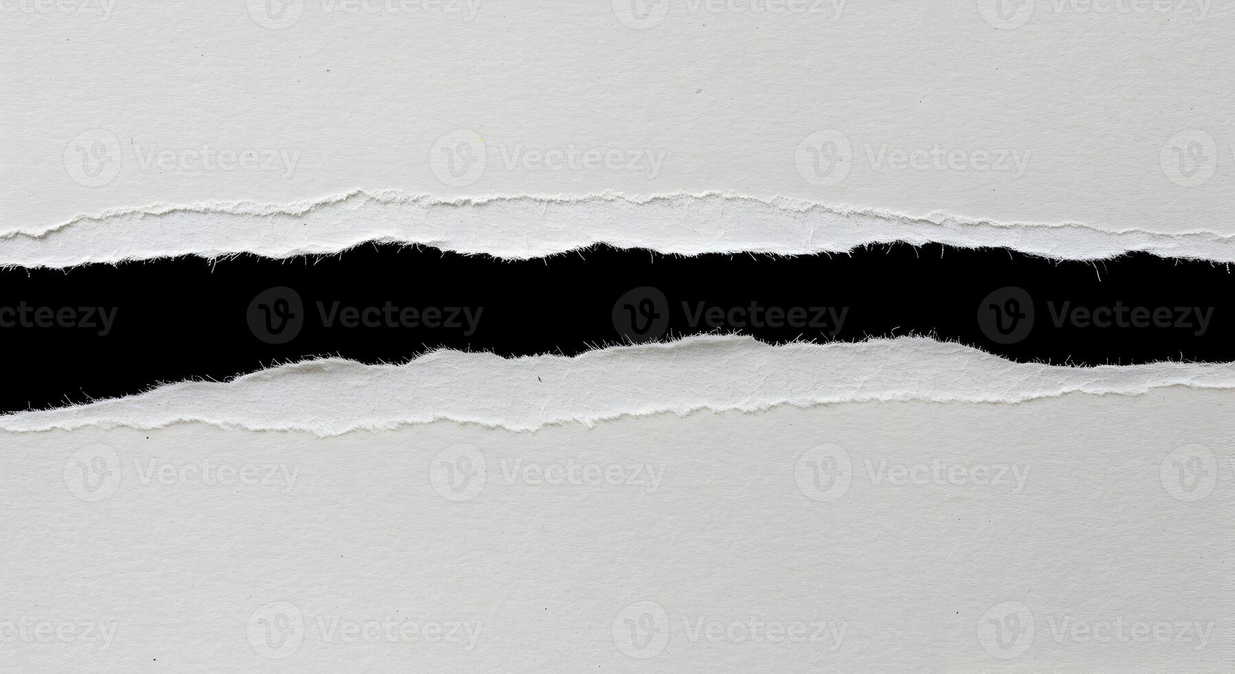 Highresolution image of ripped white paper with a black background creating a dramatic and textured background ideal for design projects adding a raw and edgy aesthetic to layouts and presentations Pe photo