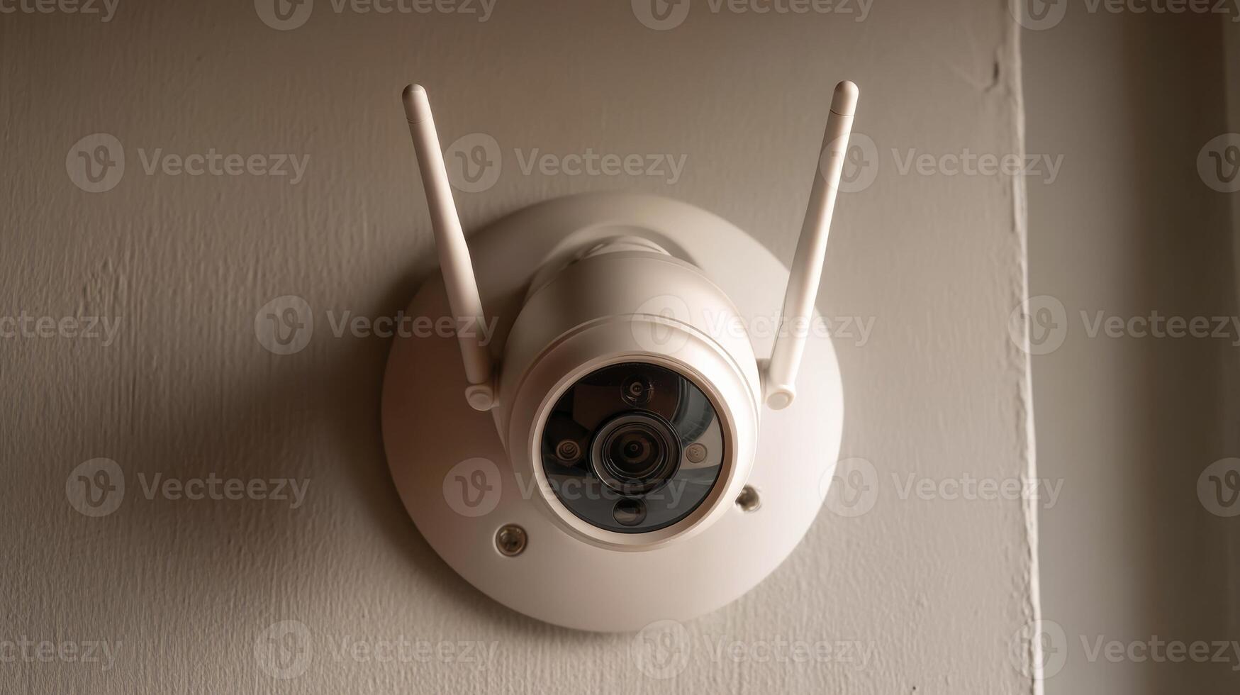 Wireless security camera for home surveillance and protection with wifi connectivity and remote access photo