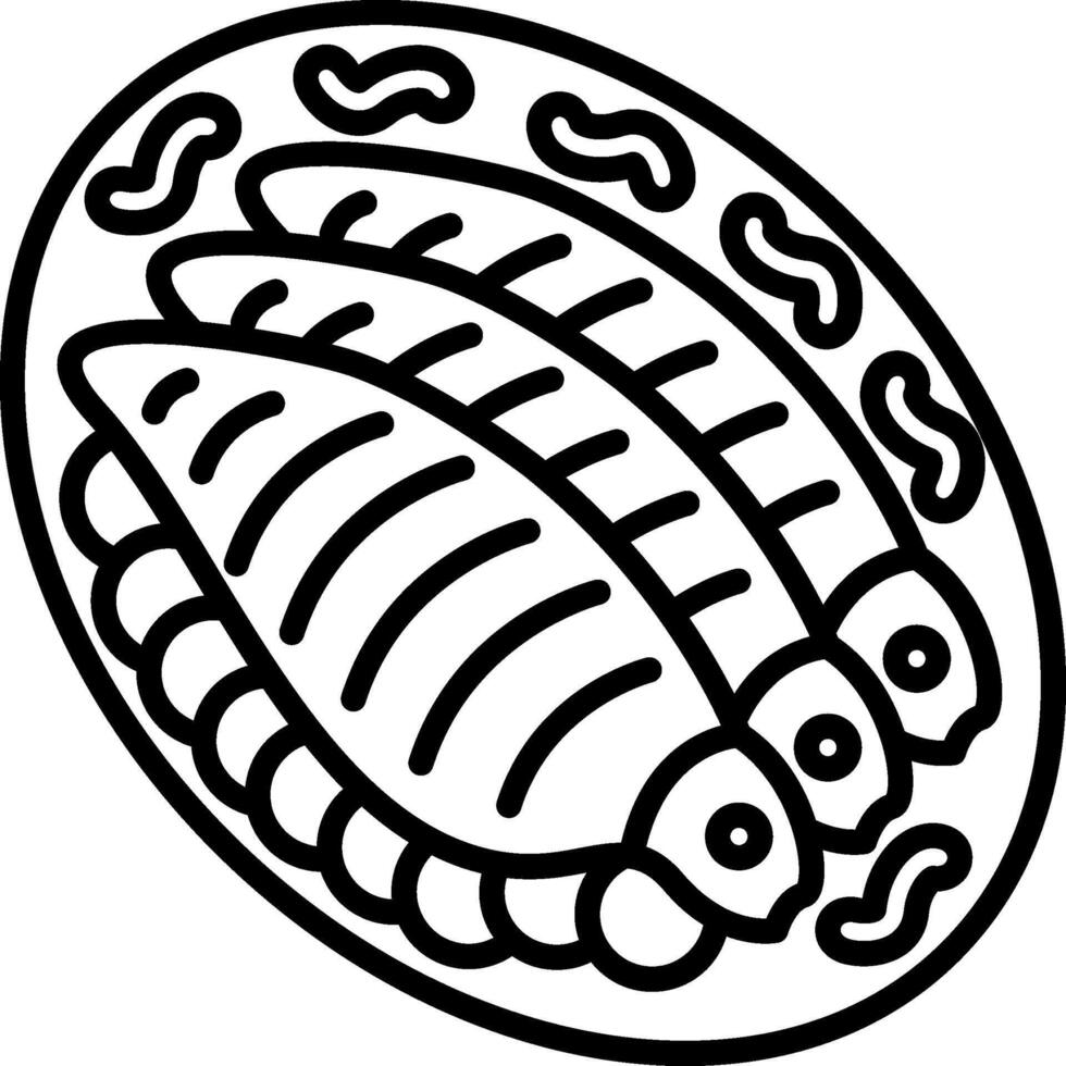 Fish Fry Tech UI Element Layout vector