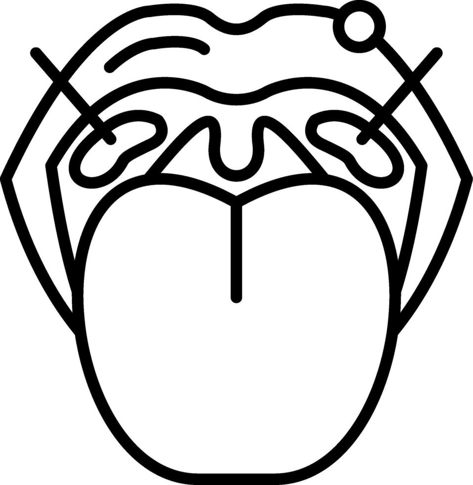 Tonsils Tech UI Element Layout vector