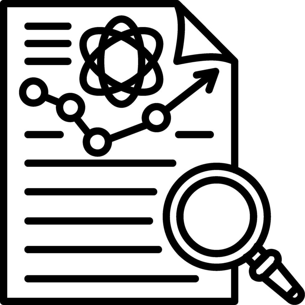 Analysis Simplified UX Element Iconography vector