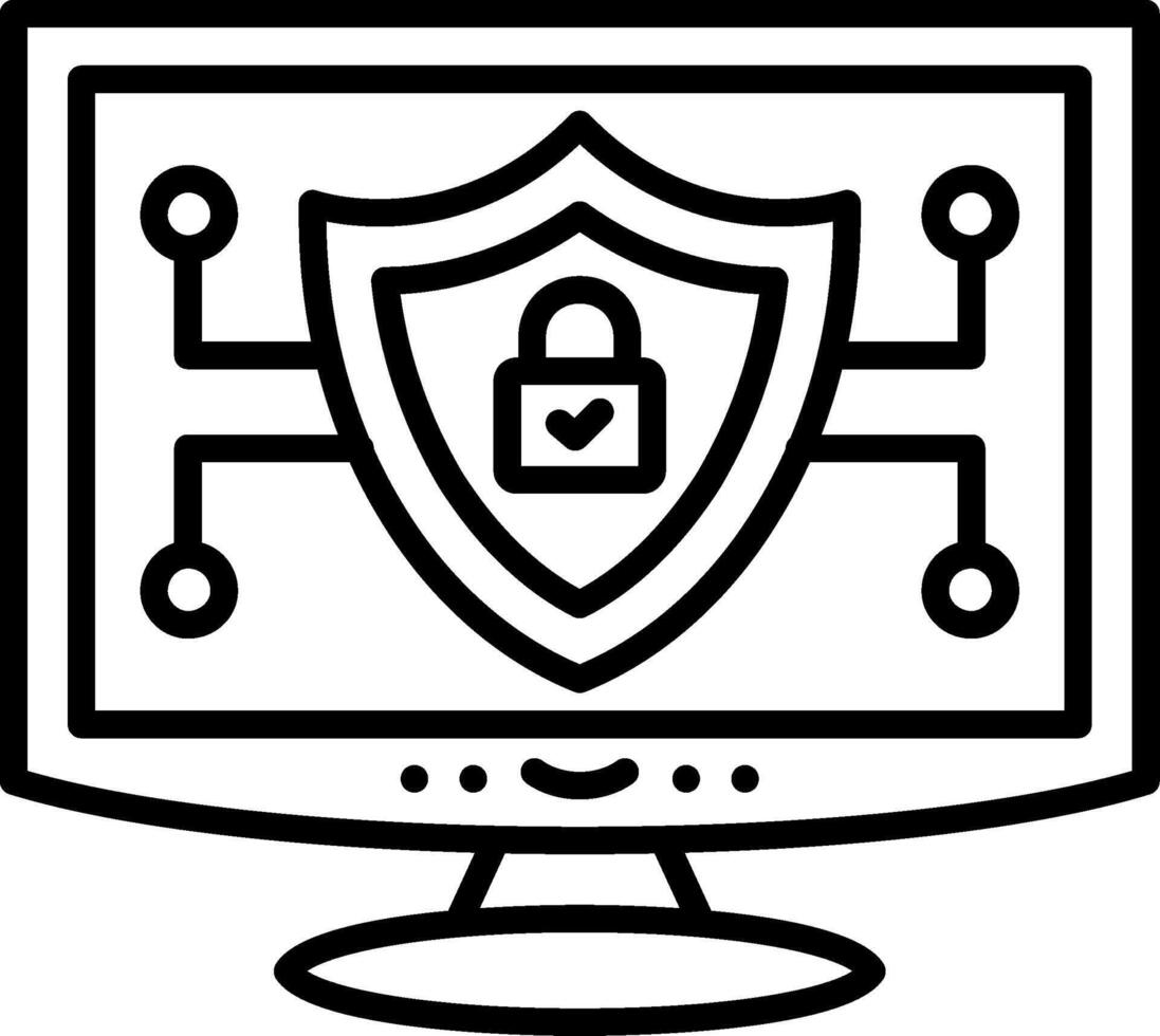 Security Utility Design Feature Layout vector