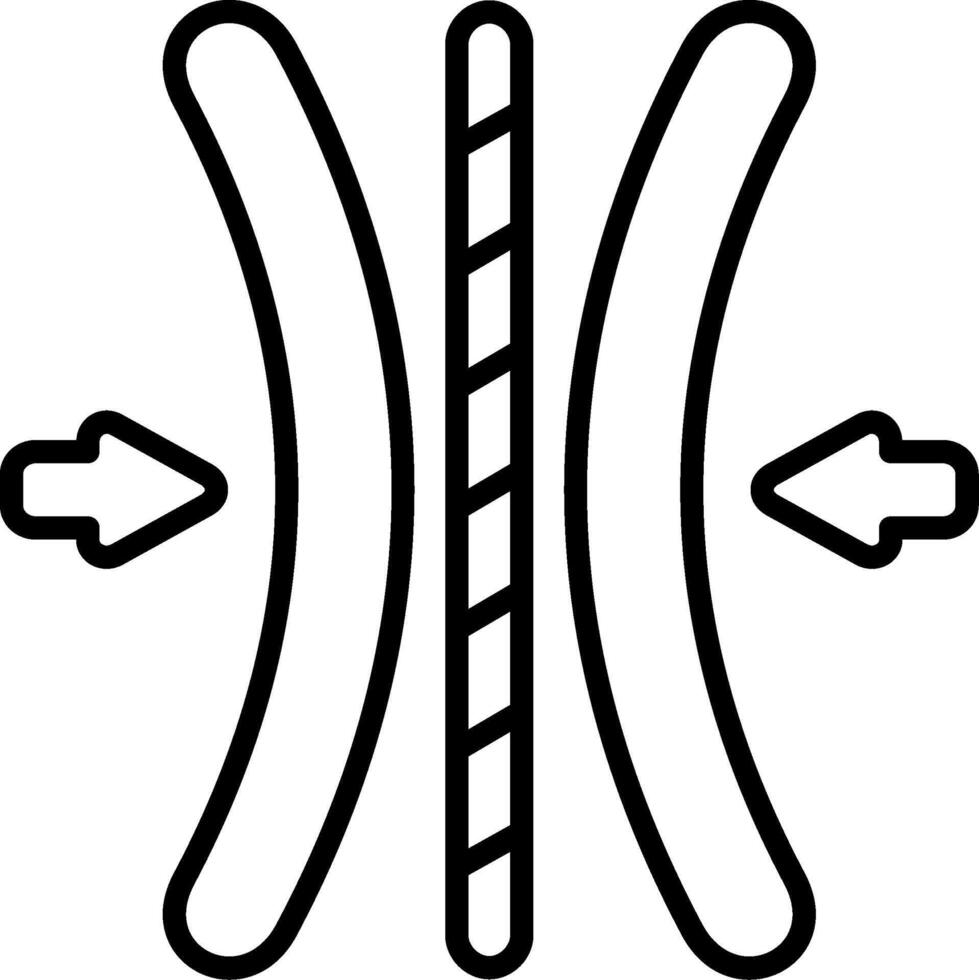 Compression Professional UI Symbol Graphic vector