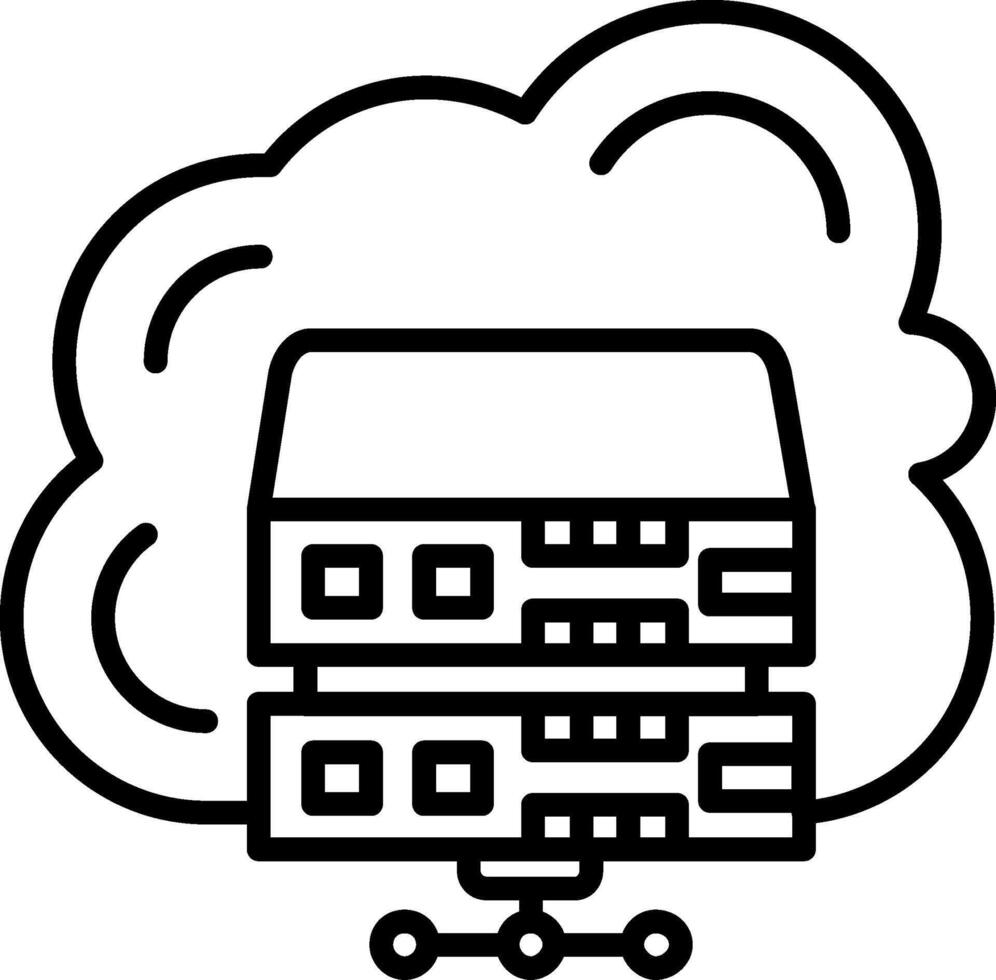 Hosting Functional UX Graphic Design vector