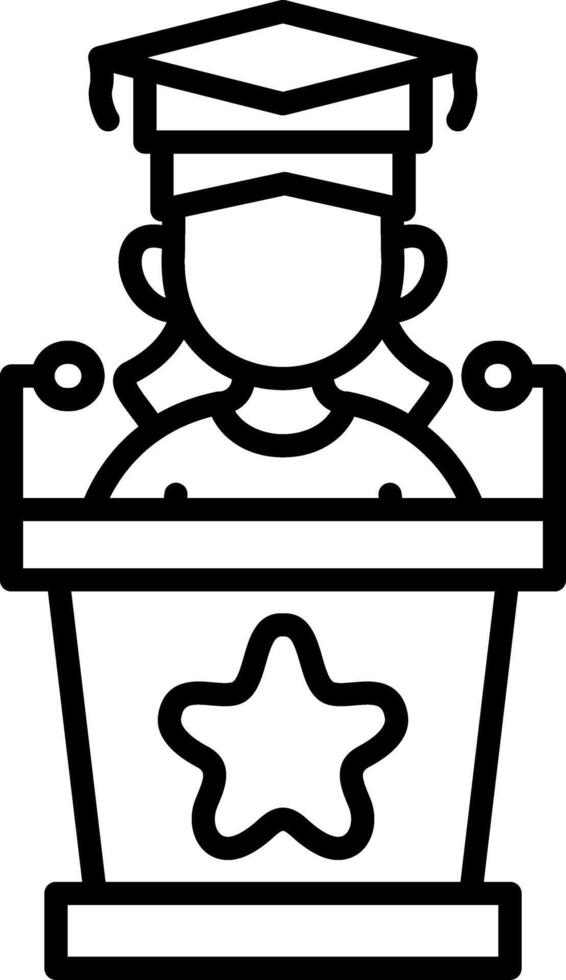 Speech Concise Visual Representation Asset vector