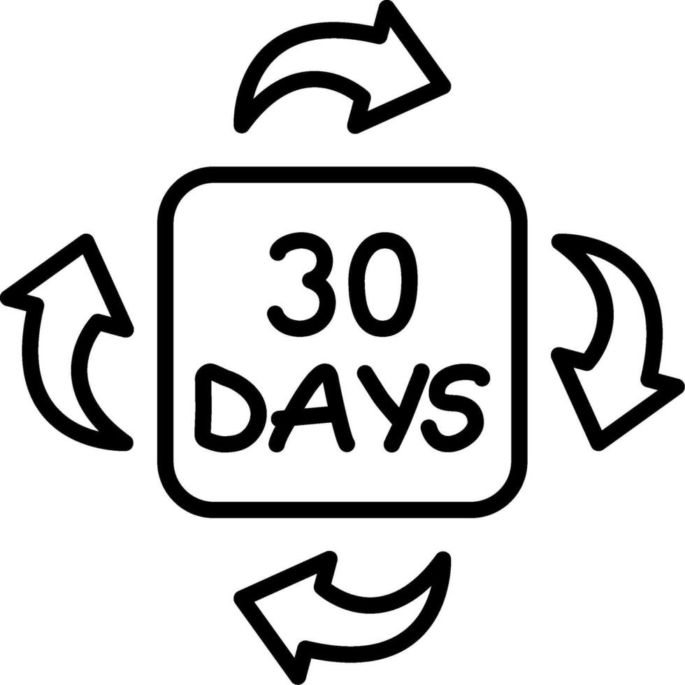 30 Days Scalable File Format vector