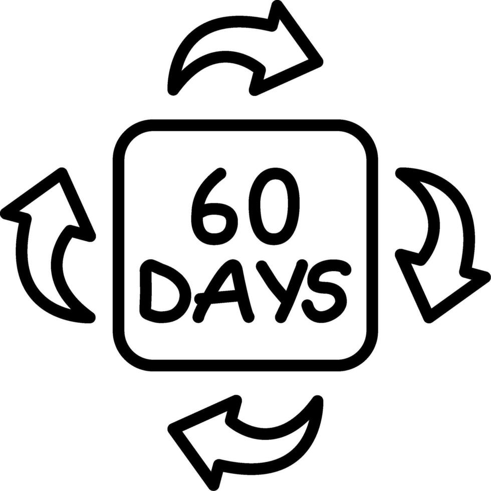 60 Days Intuitive UI Feature Layout vector