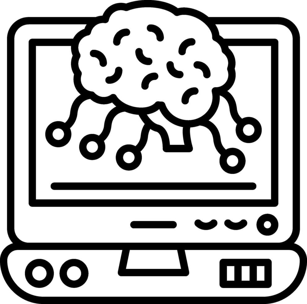 Artificial Intelligence Unique Art Style Feature vector