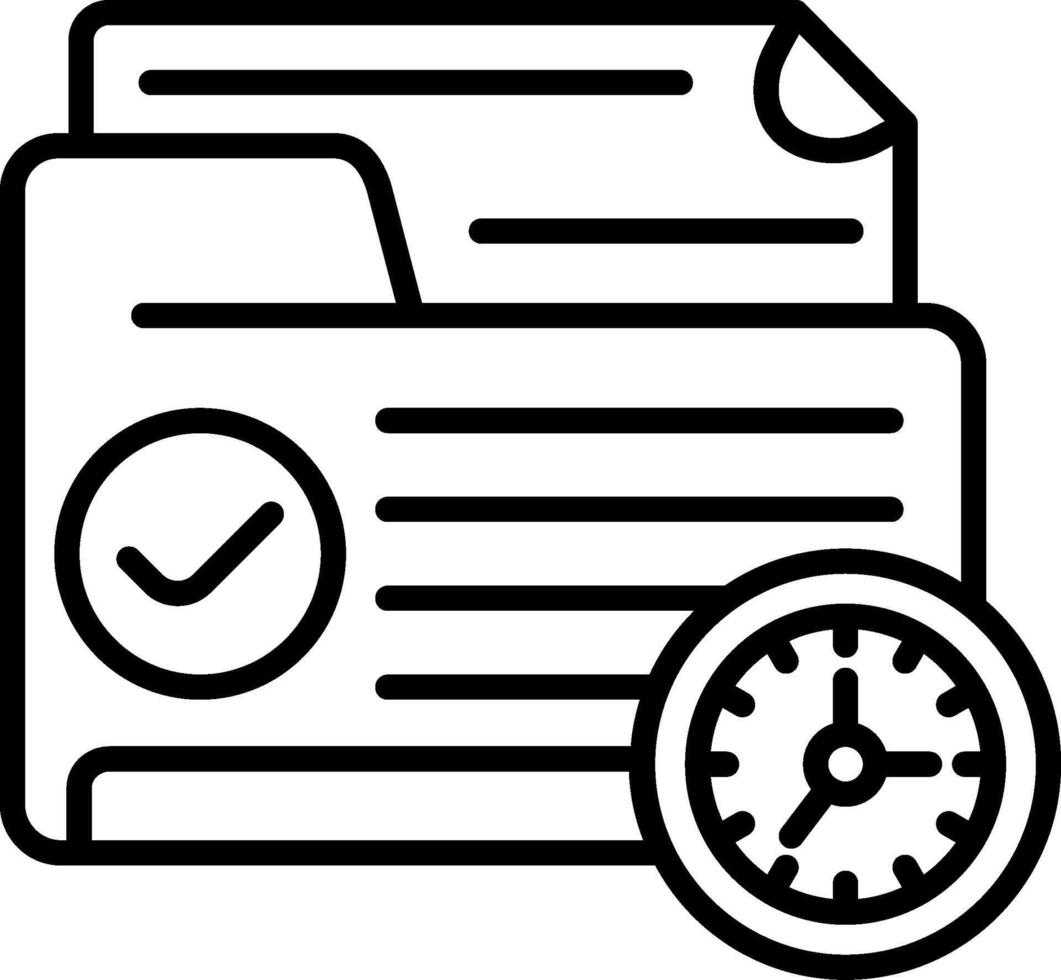 Folder Management Modular Interface Graphic Asset vector