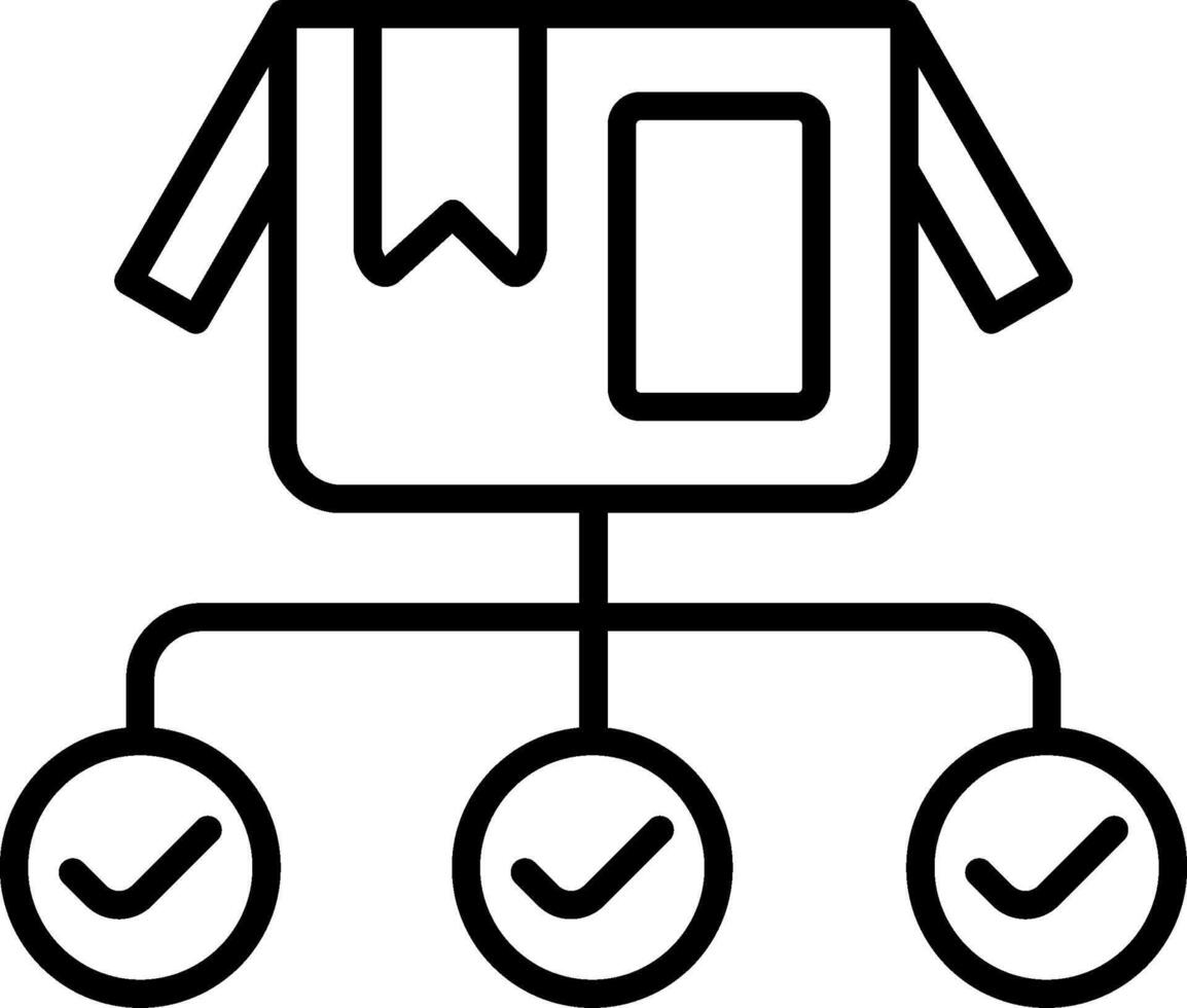 Product Management Intuitive UI Feature Layout vector