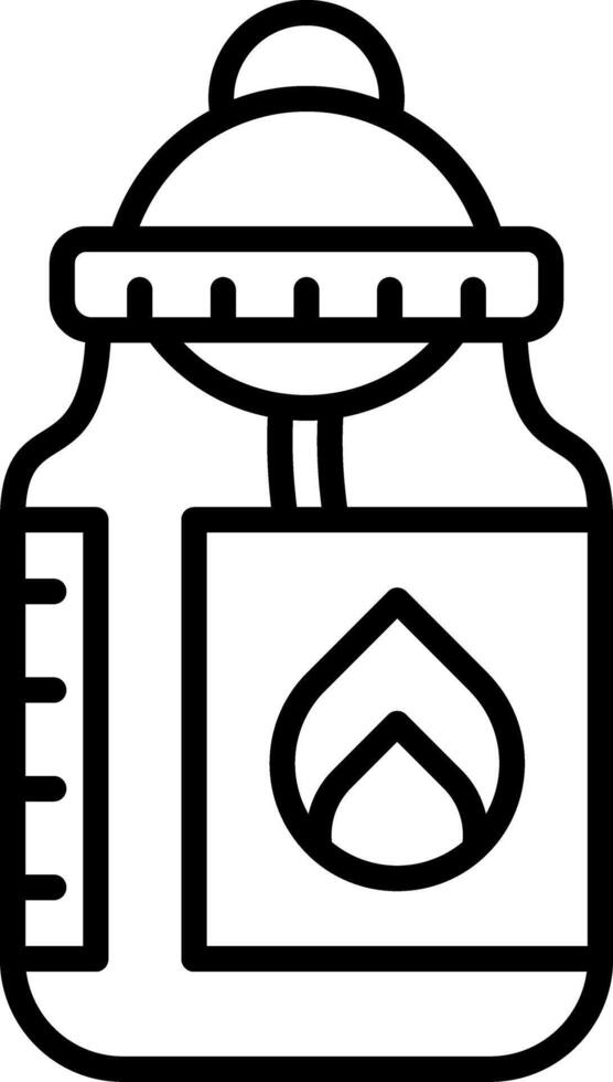 Body Oil Tech UI Element Layout vector