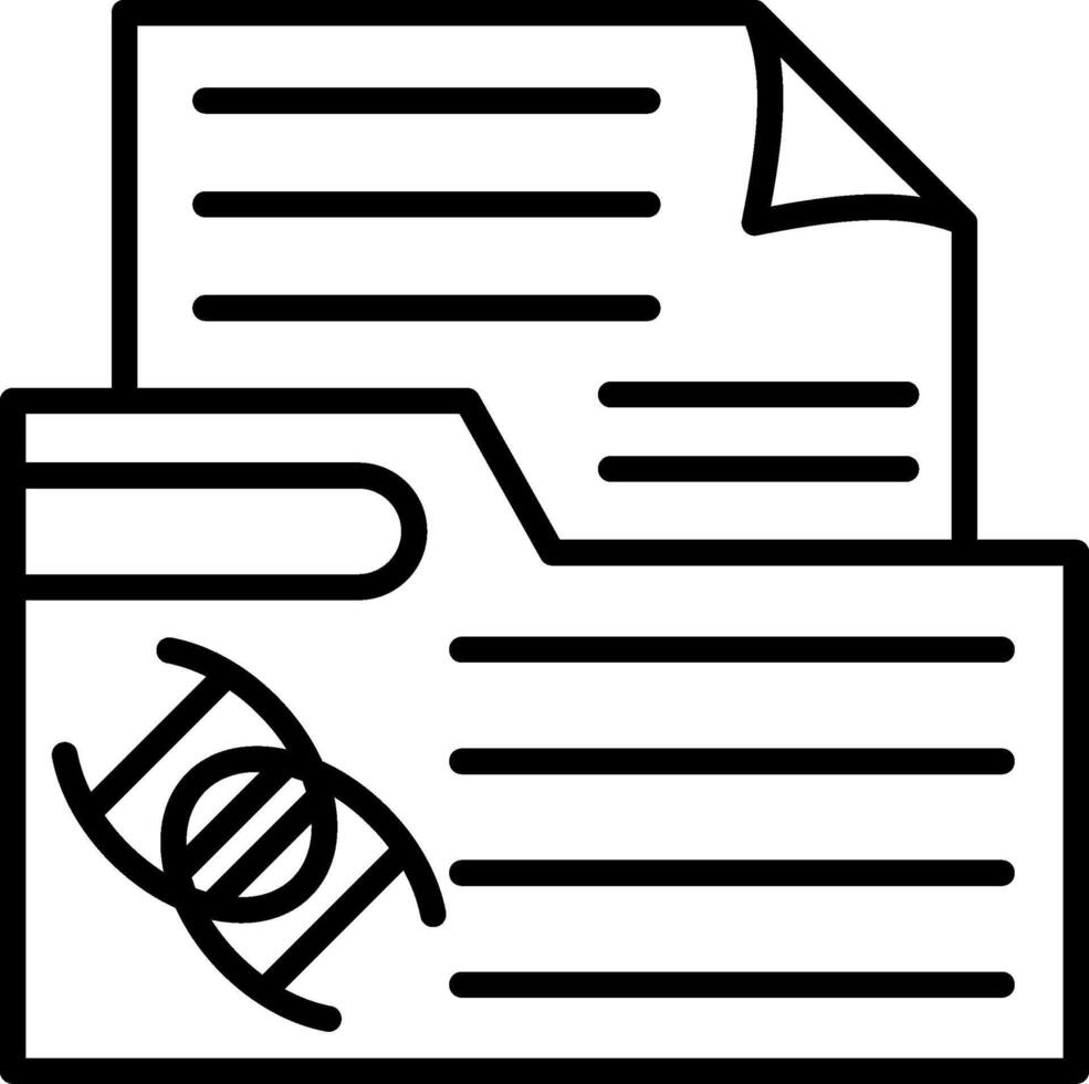 Genetic Testing Scalable UX Feature Graphic vector