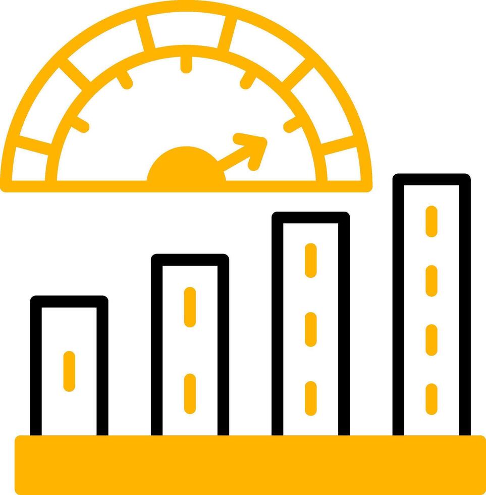 High Performance Speed Line Two Color vector