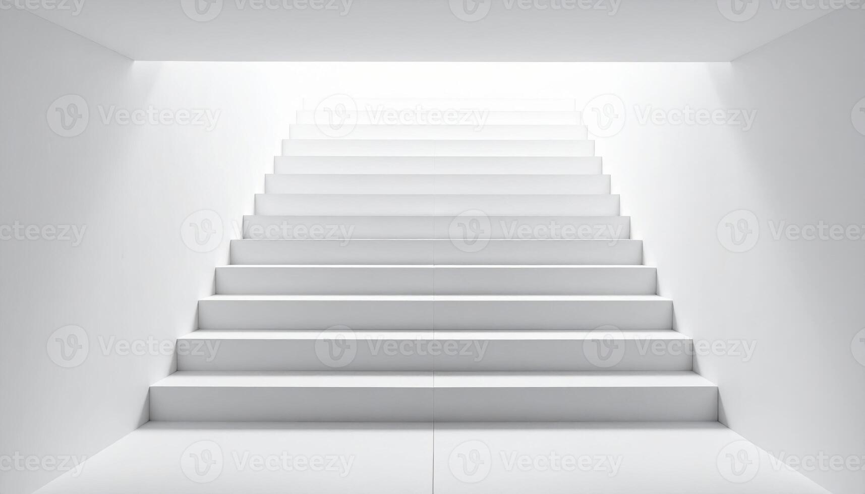 Minimal staircase underside repeating ribs central blank wallpaper background representing architectural detail suitable for modern clean design photo