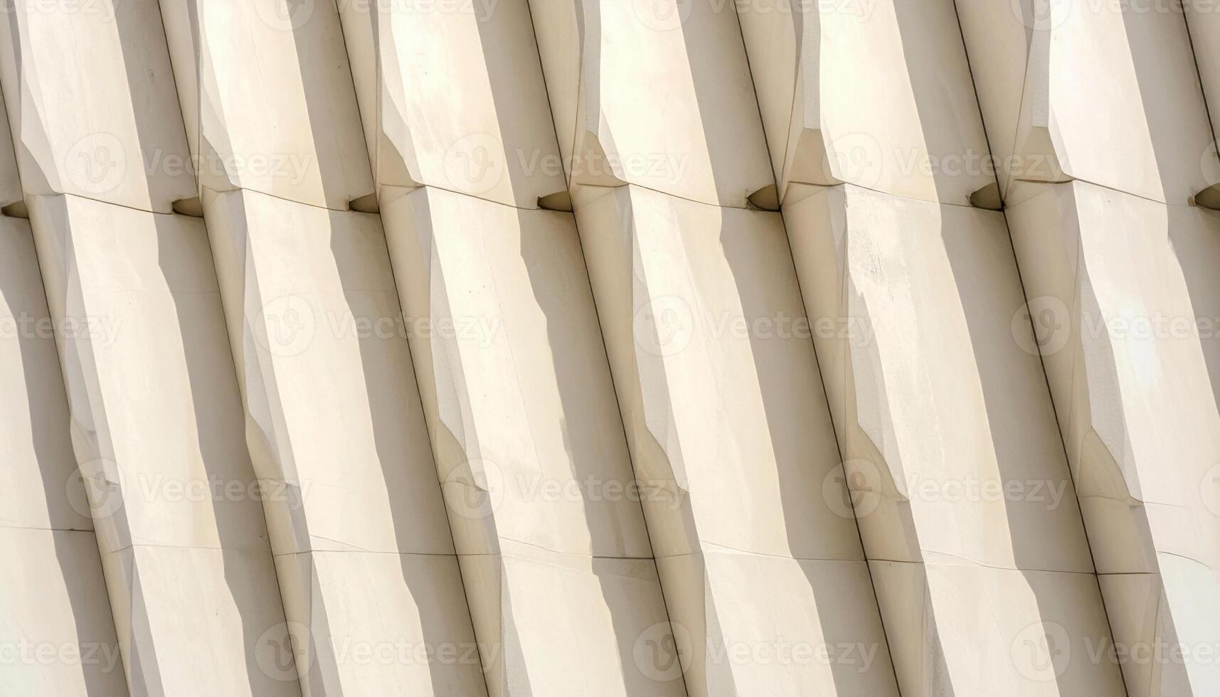 Ceramic rainscreen joints vertical rhythm on pale facade refined minimalism top copy field representing architectural cladding suitable for branding editorial and design photo