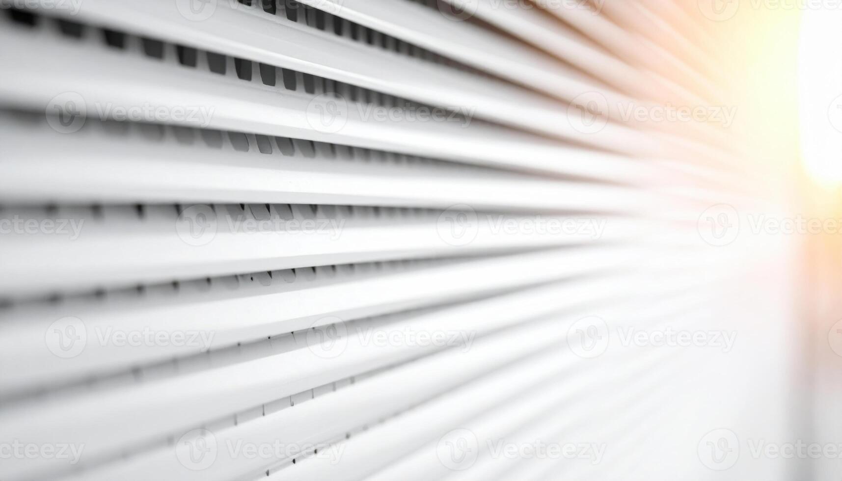 Security shutter micro perforations with soft daylight central copy representing perforated metal suitable for architecture retail branding and modern design photo