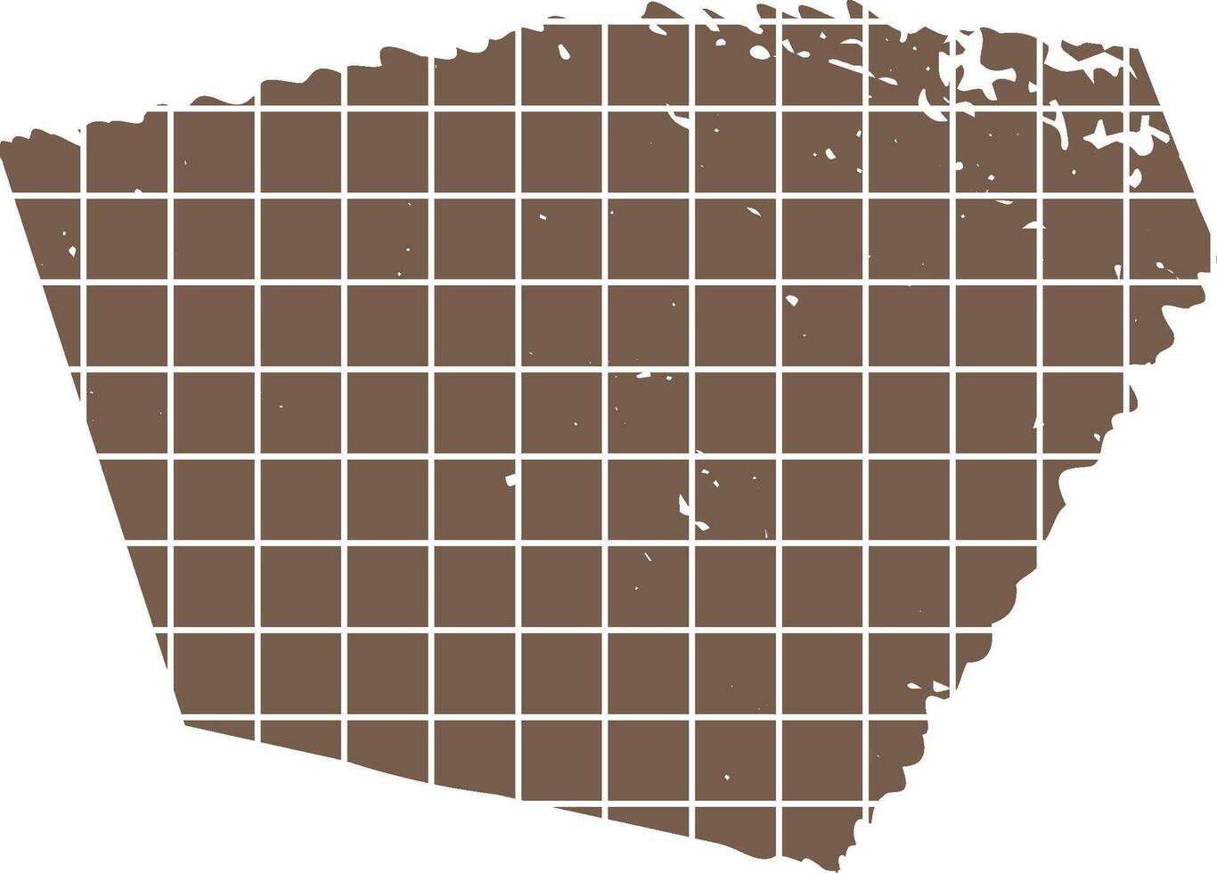 Torn Paper Notebook Sheet with Grid vector