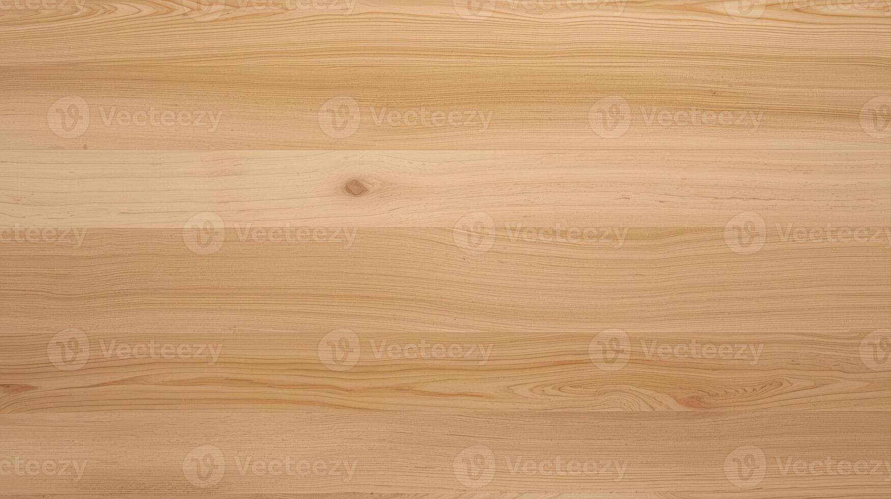 A close up full frame showcases the light, natural wood grain pattern with soft hues and slight imperfections, creating a warm and rustic background texture. photo