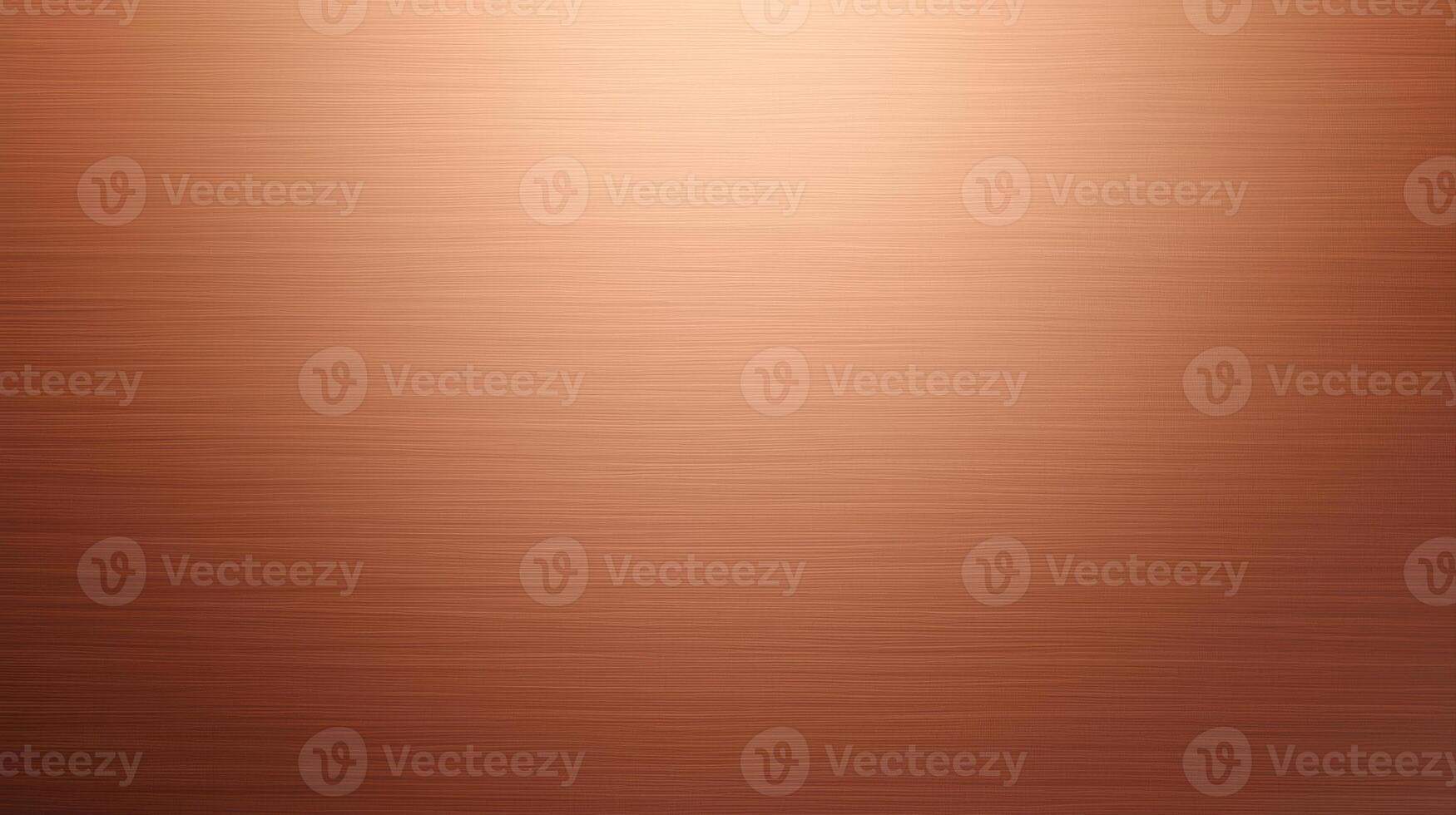 A shimme brushed copper texture exhibits a subtle gradient with horizontal lines, providing a warm and inviting metallic background with industrial elegance. photo