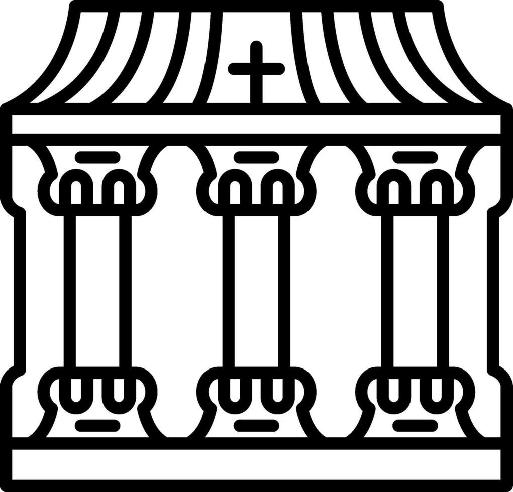 Gazebo Tech UI Element Layout vector